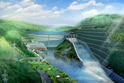 南朗镇老挝南塔河1号水电站项目